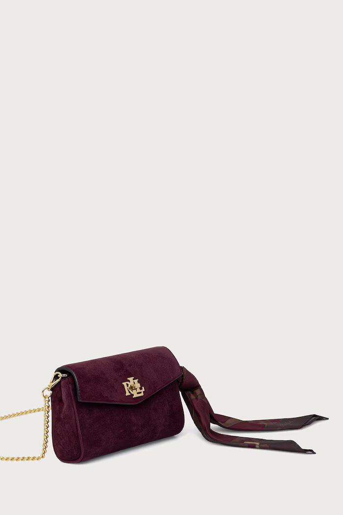 Lauren Ralph Lauren портфейл дамски от кожа бордо 432P18554