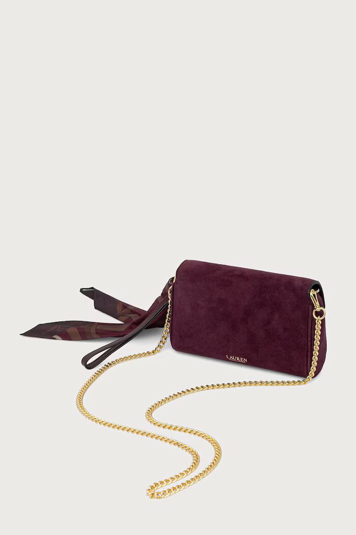 Lauren Ralph Lauren портфейл дамски от кожа бордо 432P18554