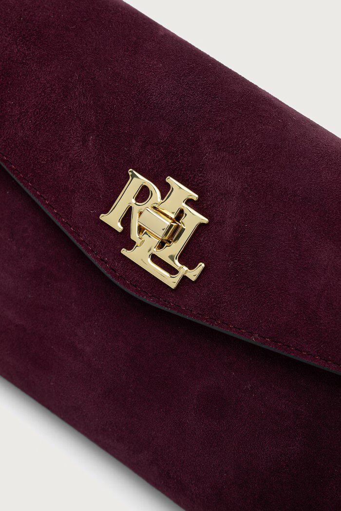 Lauren Ralph Lauren портфейл дамски от кожа бордо 432P18554
