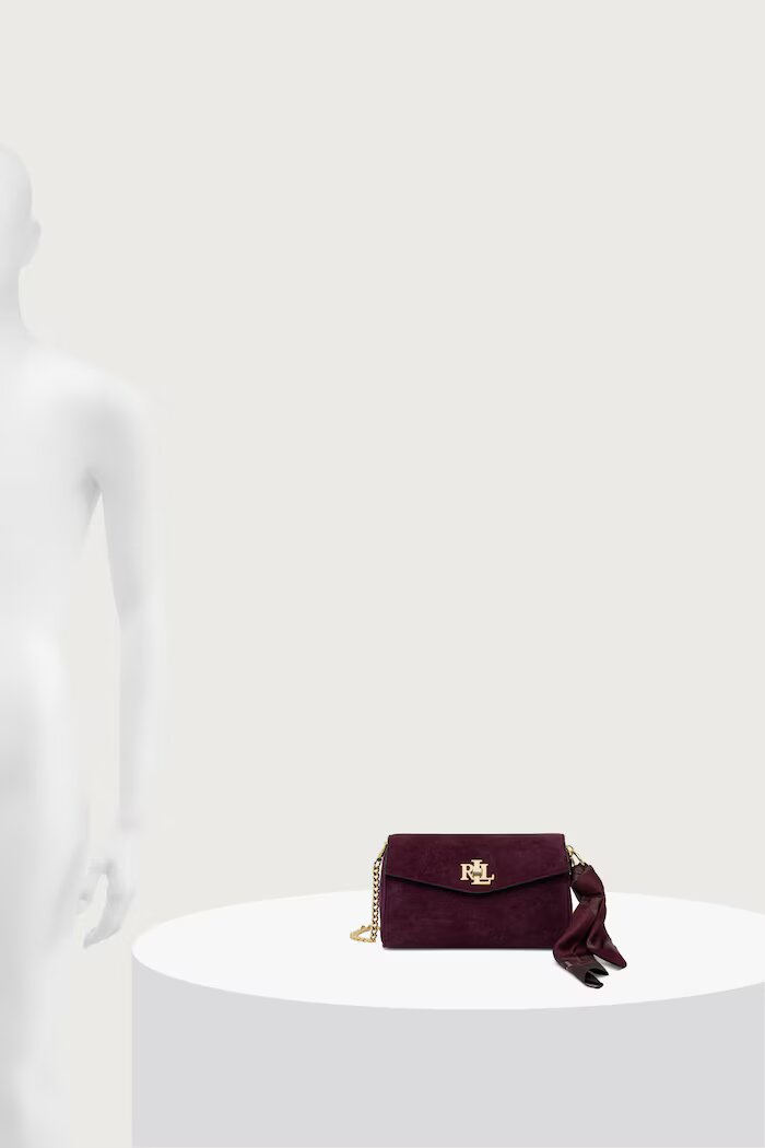 Lauren Ralph Lauren портфейл дамски от кожа бордо 432P18554
