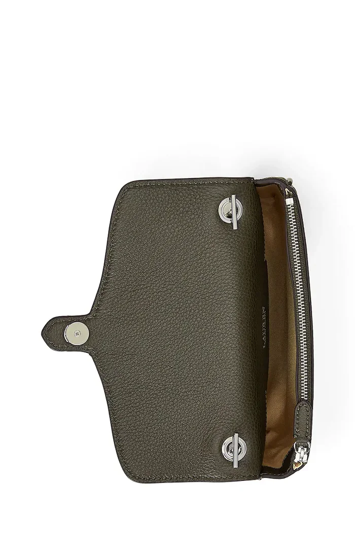 Lauren Ralph Lauren портфейл дамски от кожа зелен 432977374