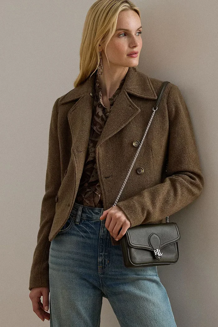 Lauren Ralph Lauren портфейл дамски от кожа зелен 432977374