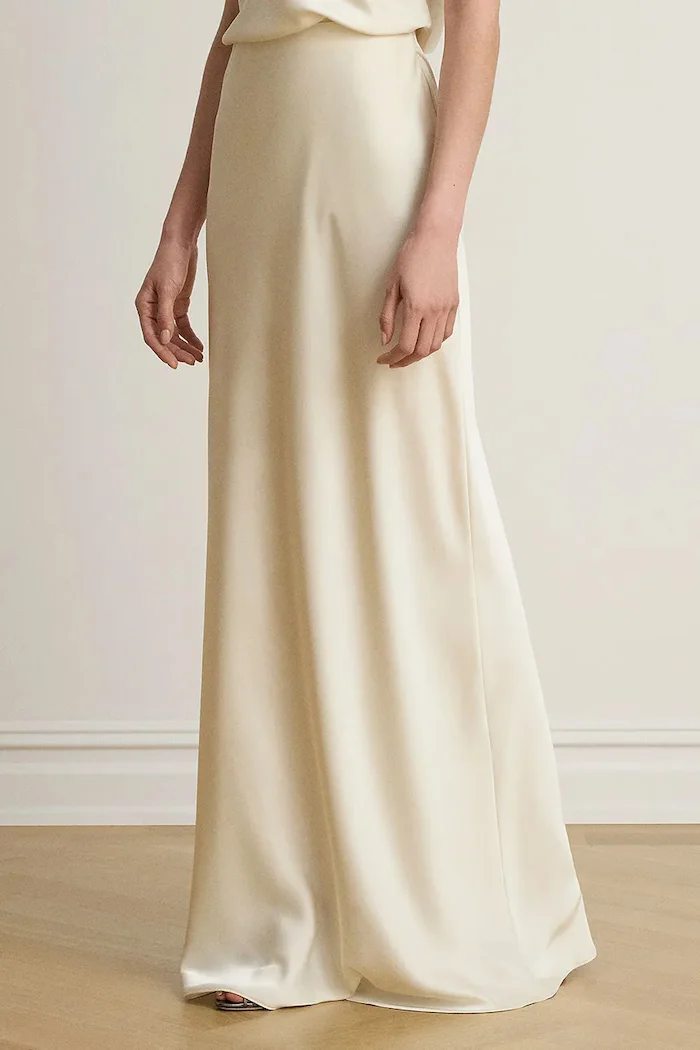 Lauren Ralph Lauren разкроена пола бежова 200P13810