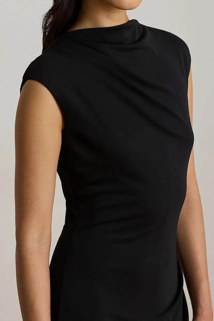 Lauren Ralph Lauren рокля черна 200P13958