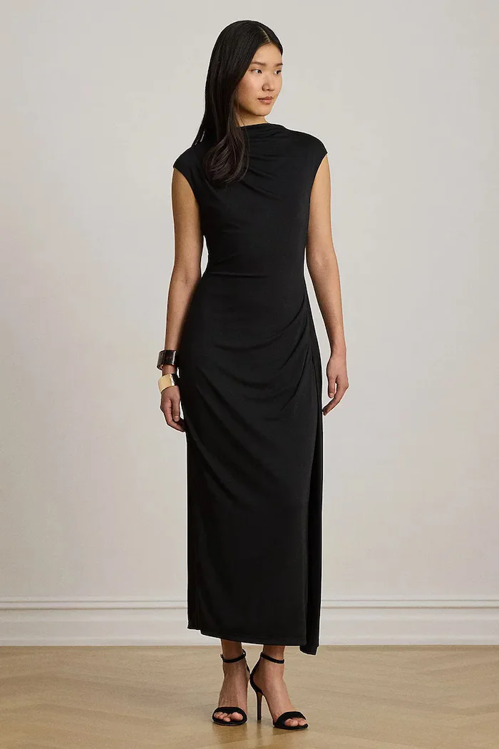 Lauren Ralph Lauren рокля черна 200P13958