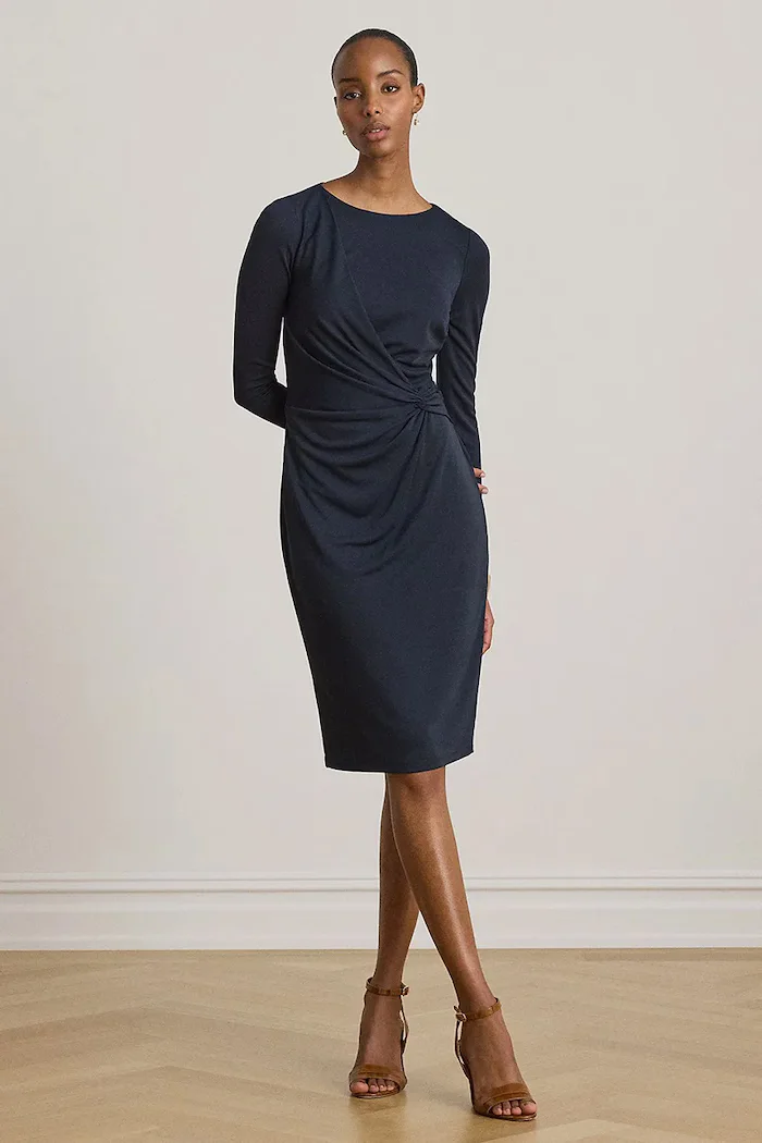 Lauren Ralph Lauren рокля тъмносиня 200P14033