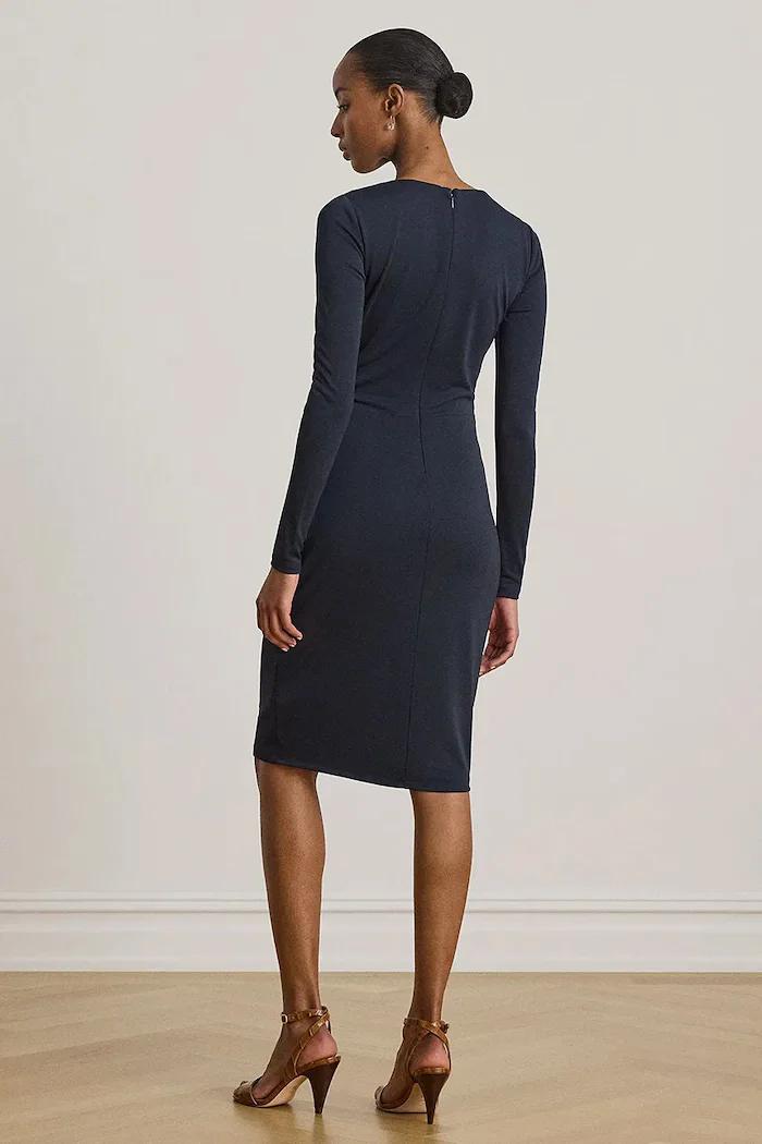 Lauren Ralph Lauren рокля тъмносиня 200P14033
