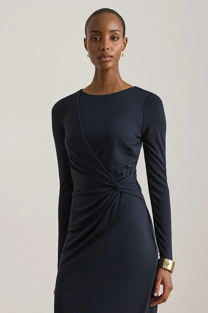 Lauren Ralph Lauren рокля тъмносиня 200P14033