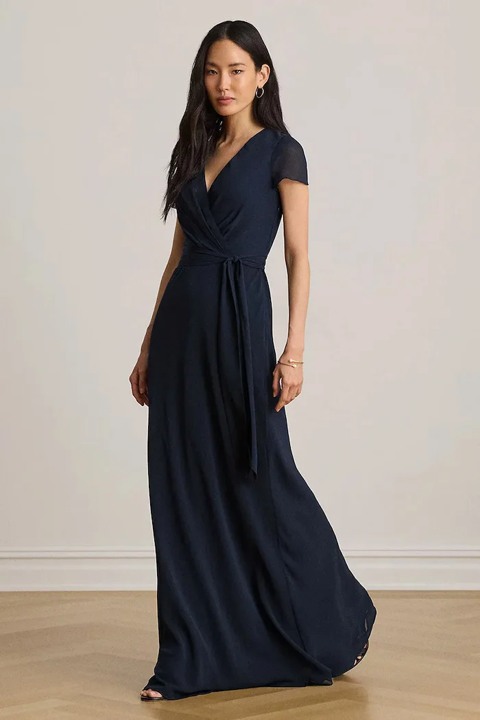 Lauren Ralph Lauren рокля тъмносиня 253P14048