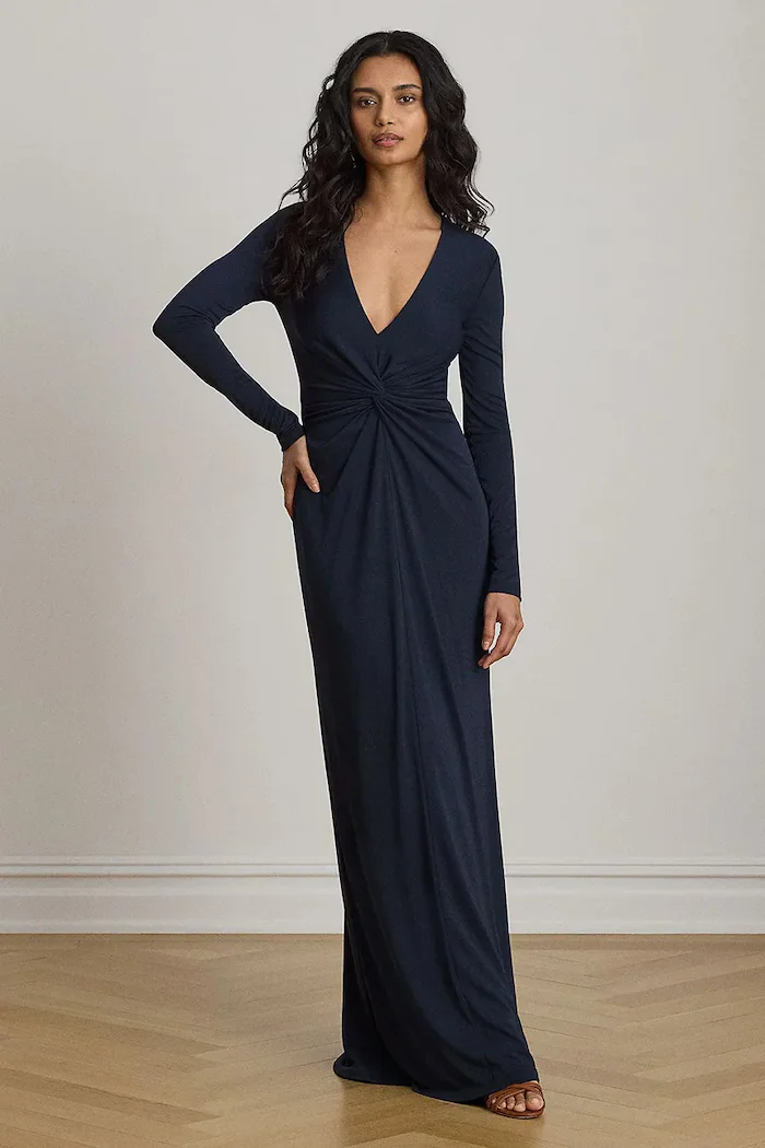 Lauren Ralph Lauren рокля тъмносиня 253P14777