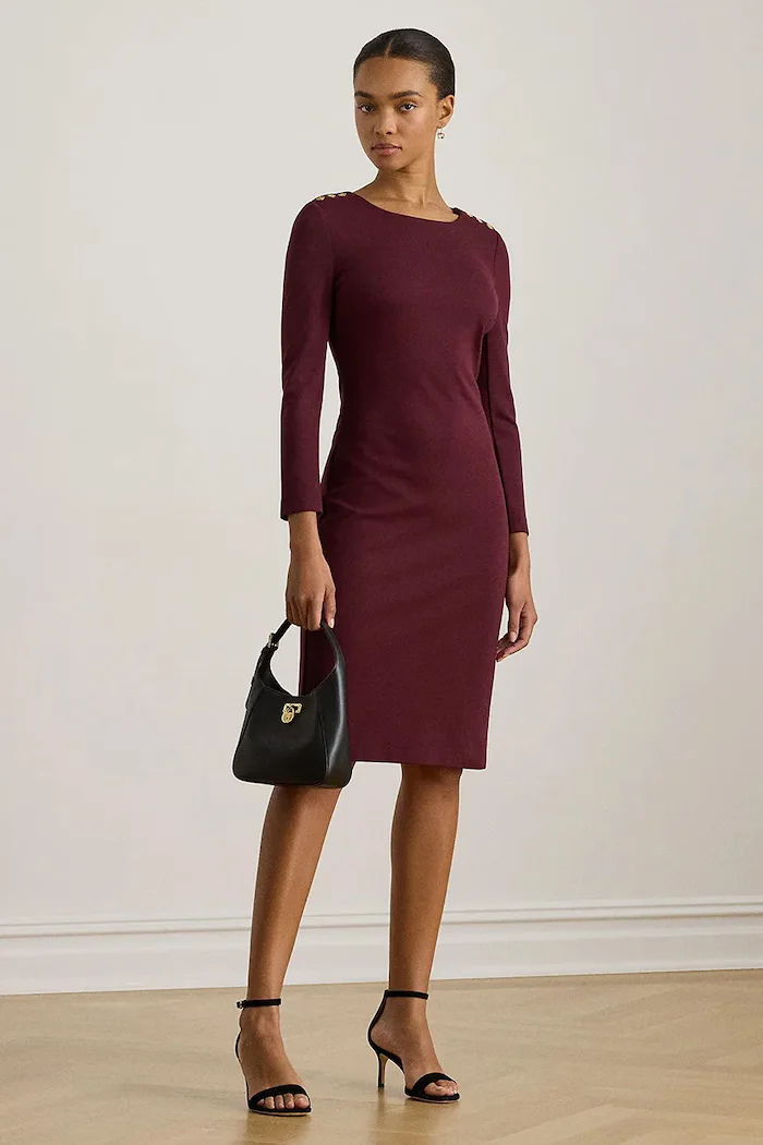 Lauren Ralph Lauren Рокля в бордо 200980931