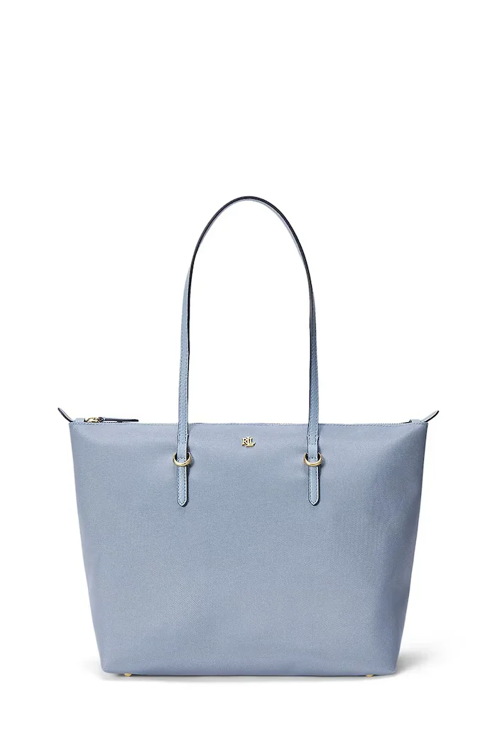 Lauren Ralph Lauren шопинг чанта дамска синя 431916737