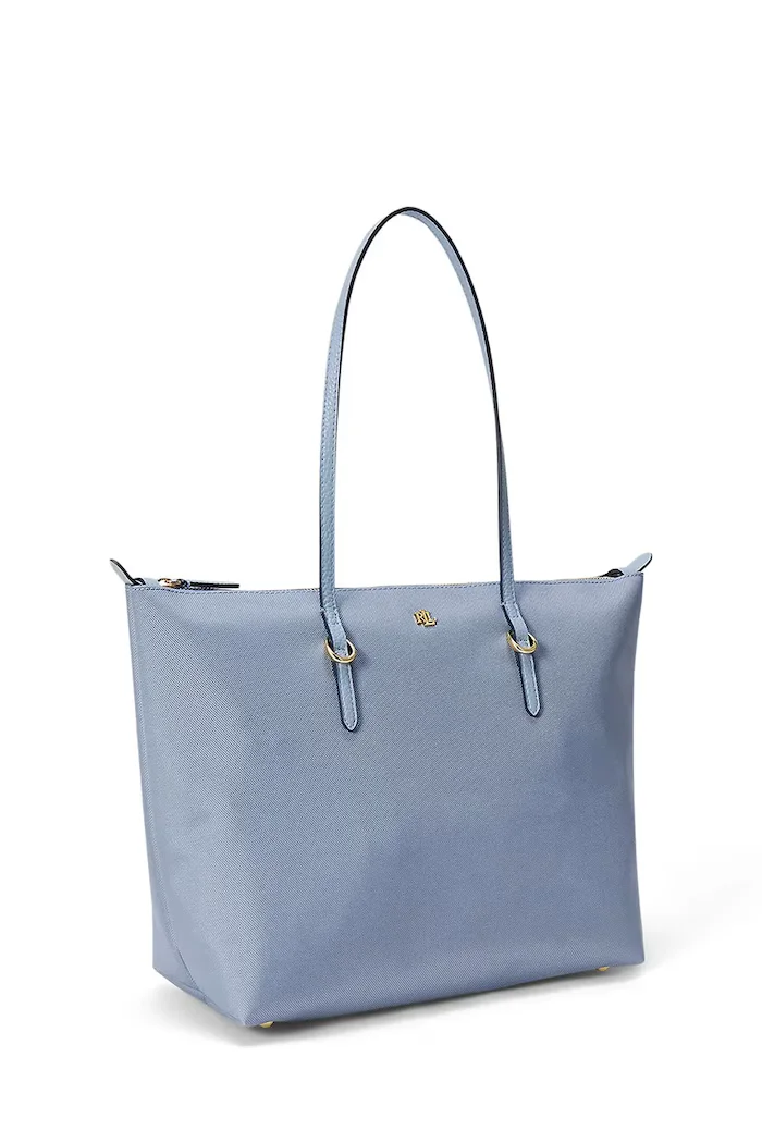 Lauren Ralph Lauren шопинг чанта дамска синя 431916737