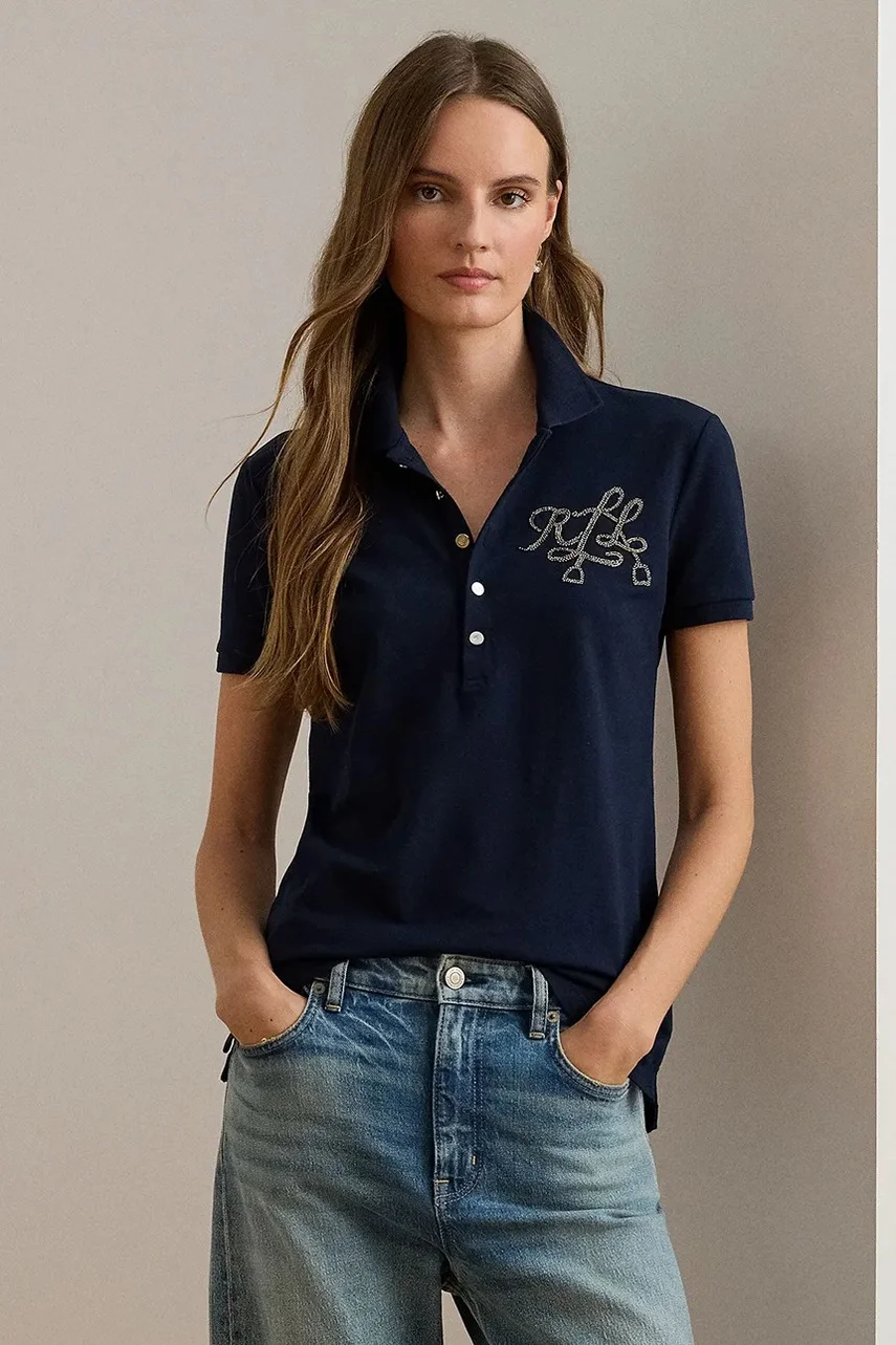 Lauren Ralph Lauren Тениска с яка