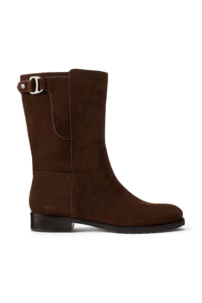 Lauren Ralph Lauren Велурени боти Tasha Mid