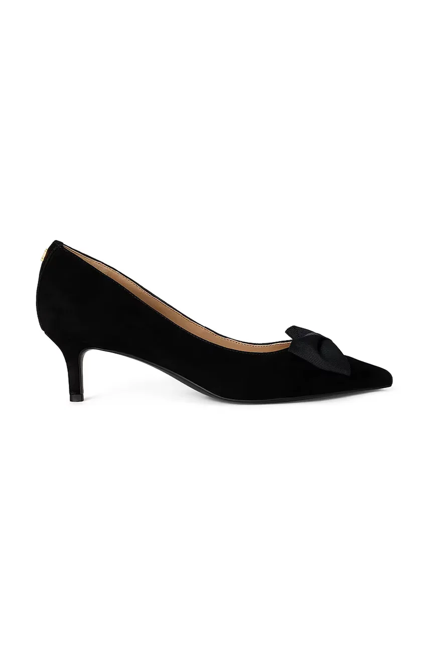 Lauren Ralph Lauren Велурени обувки с тънък ток Adrienne Bow