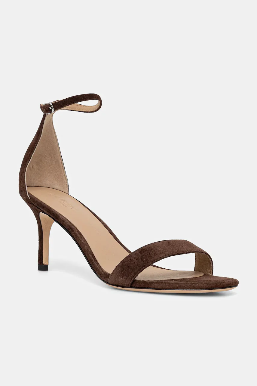 Lauren Ralph Lauren Велурени сандали Allie Mid