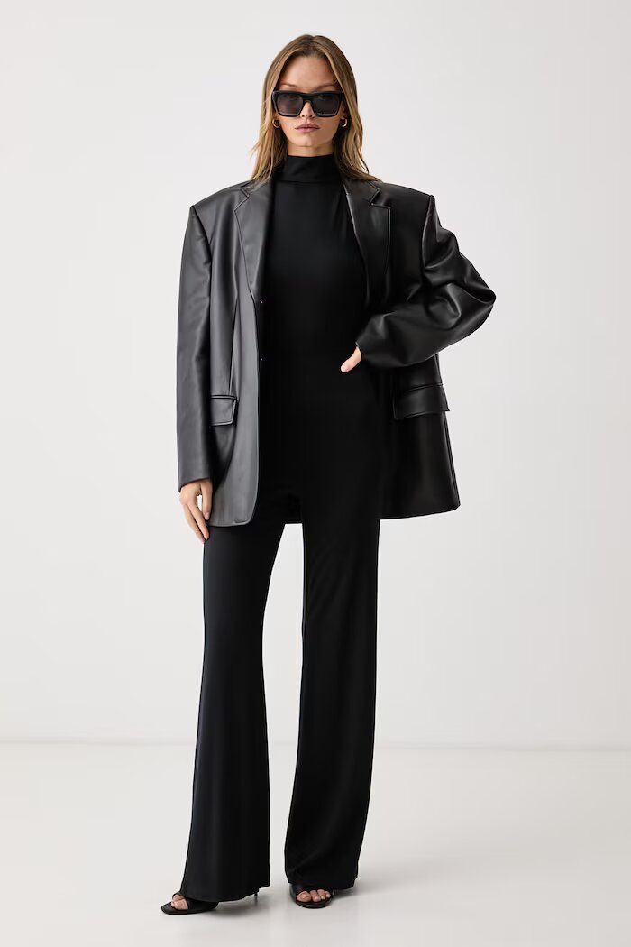 le privé гащеризон дамски с вискоза MAELLE JUMPSUIT NOIR черен LP00827