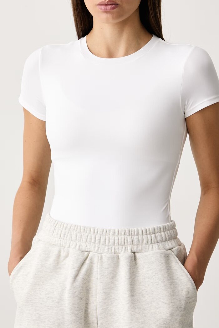 le privé тениска дамска SOFTSKIN TOP бяла LP00751