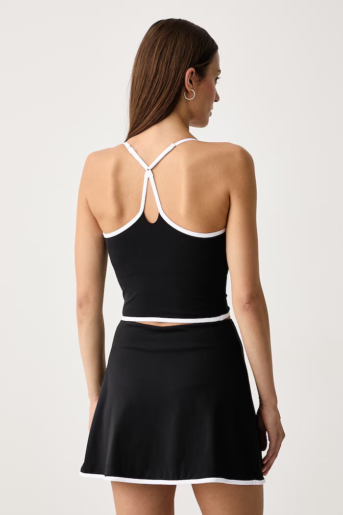 le privé топ дамски VARSITY TANK черен LP00723