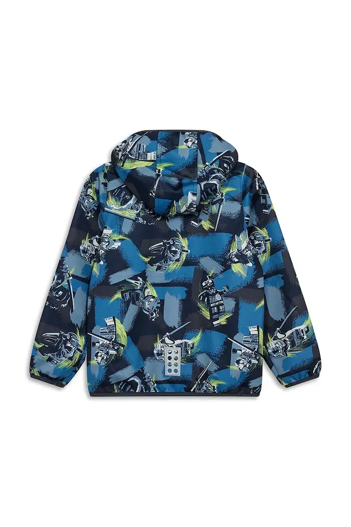 LEGO яке softshell за деца LWSIAN 600 синьо 60.1101.1533