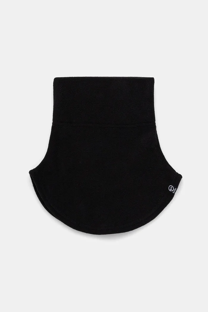 LEMON EXPLORE Детски кръгъл шал в черно с изчистен дизайн ACCESSORIES WINTER UNISEX