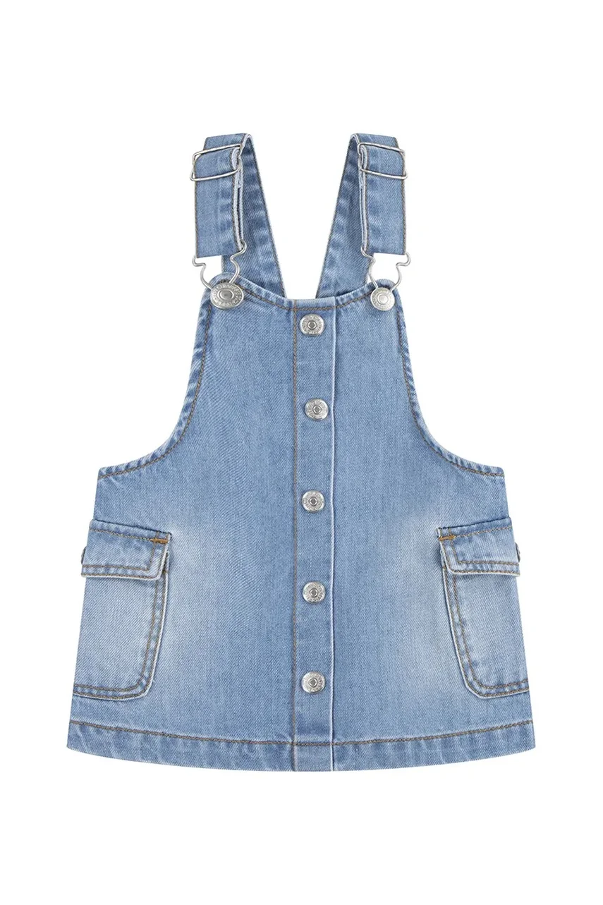 Levi's Бебешка дънкова рокля CARGO POCKET SKIRTALL