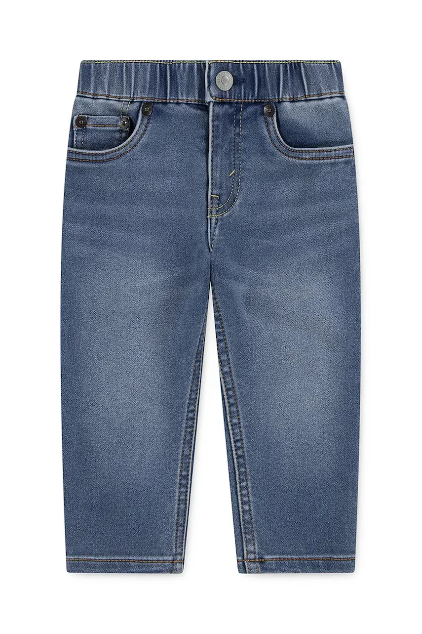 Levi's Бебешки дънки SLIM DOBBY PULL ON
