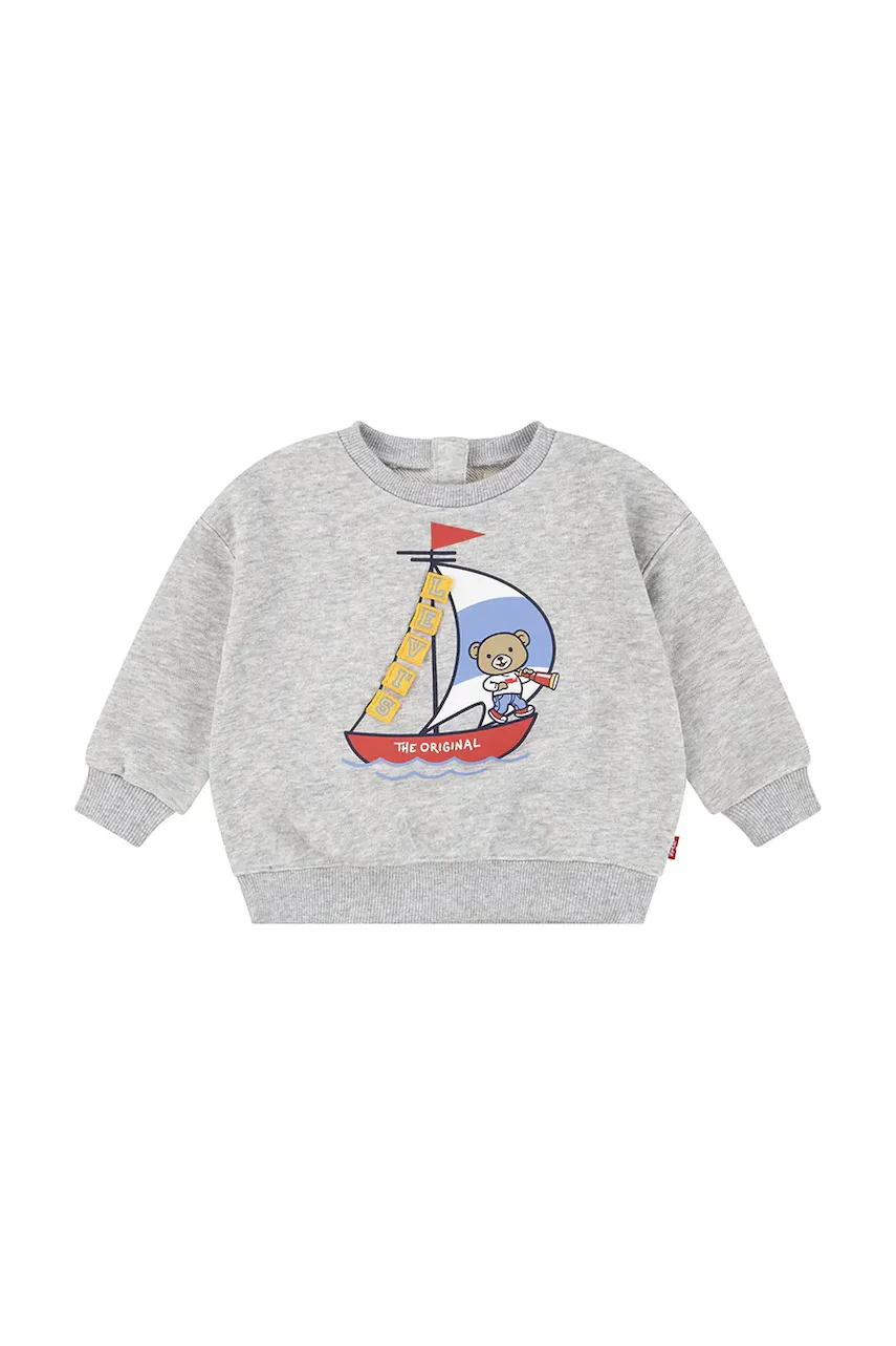 Levi's Бебешки суичър LEVIS SAILING 3D CREW
