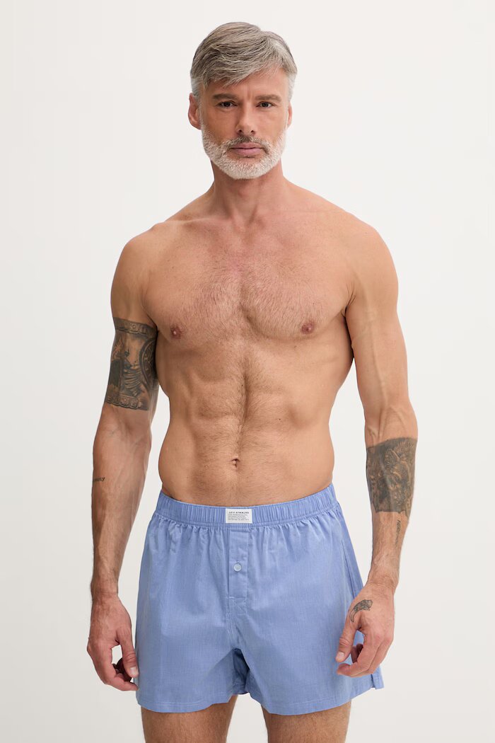 Levi's боксерки мъжки от памук 2 броя сини 37149-1237