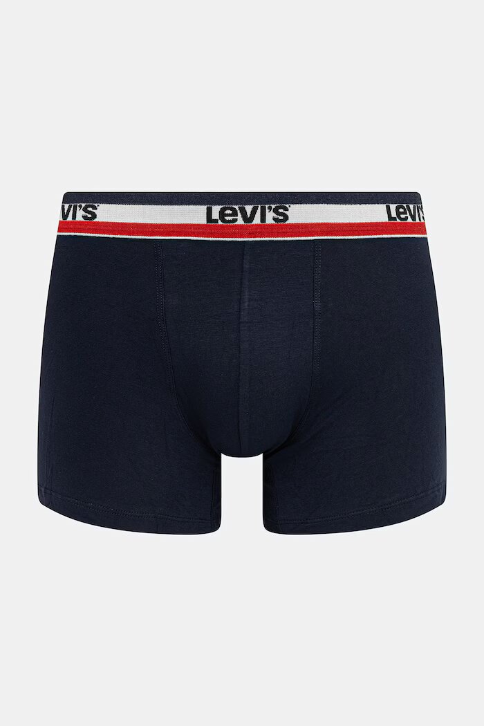 Levi's боксерки мъжки от памук с еластан 2 броя тъмносини 37149-1243