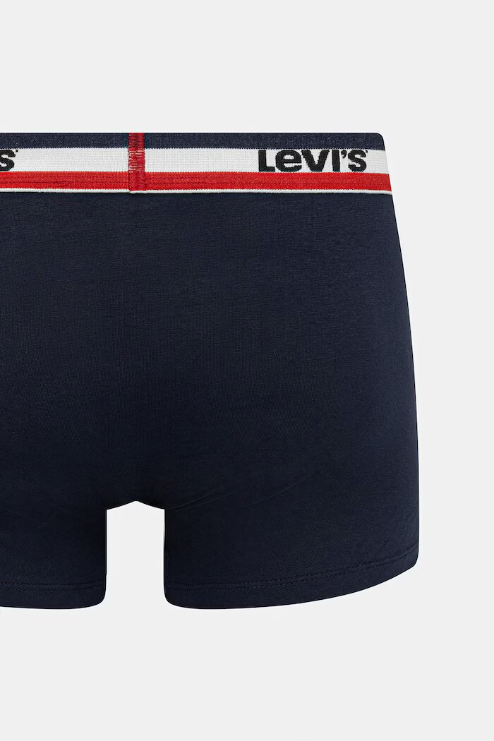 Levi's боксерки мъжки от памук с еластан 2 броя тъмносини 37149-1243