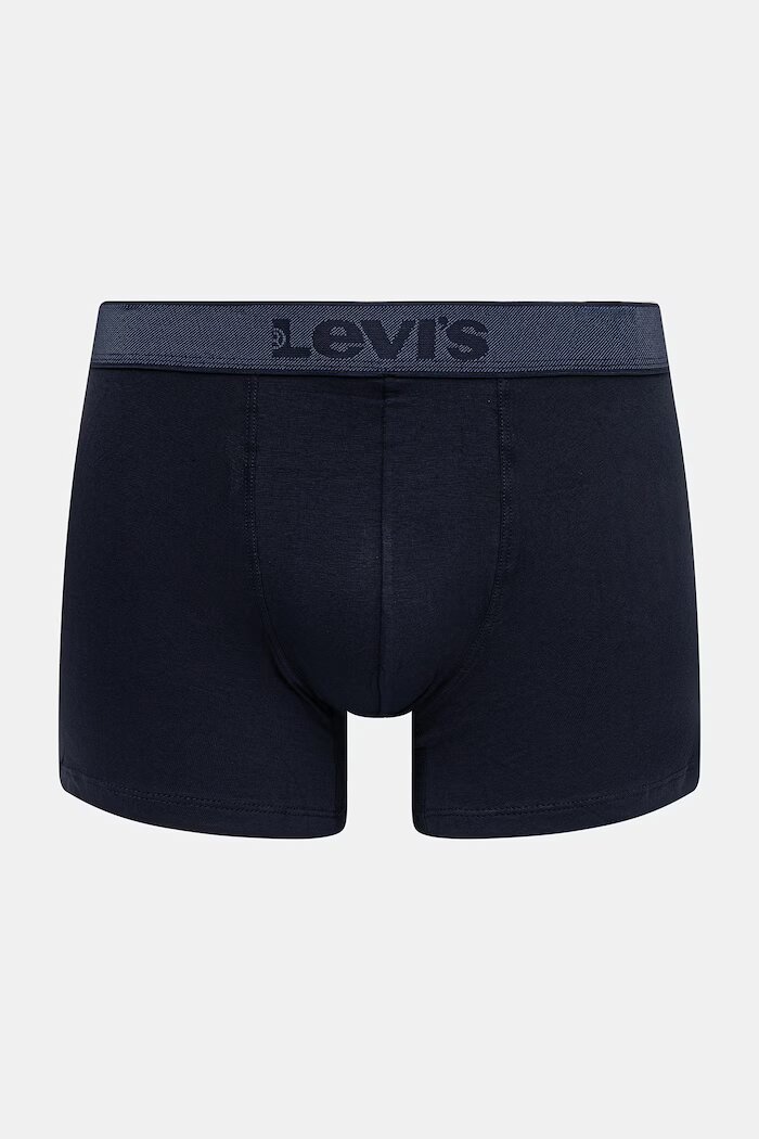 Levi's боксерки мъжки от памук с еластан 2 броя тъмносини 37149-1258