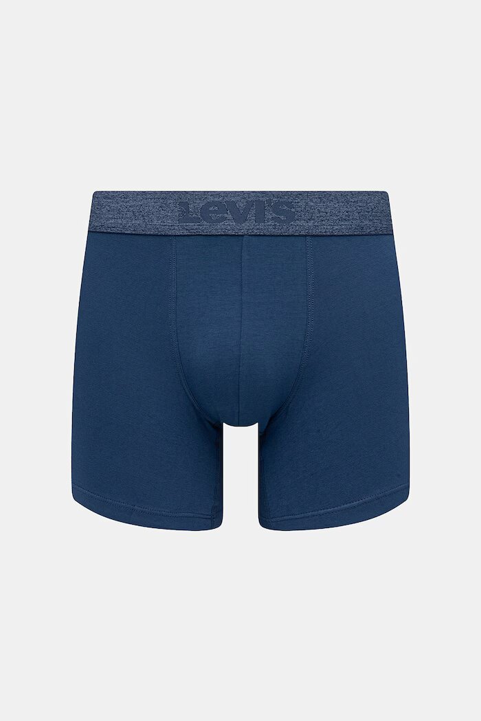 Levi's Боксерки мъжки от памук с еластан 3 броя сини 37149-1242