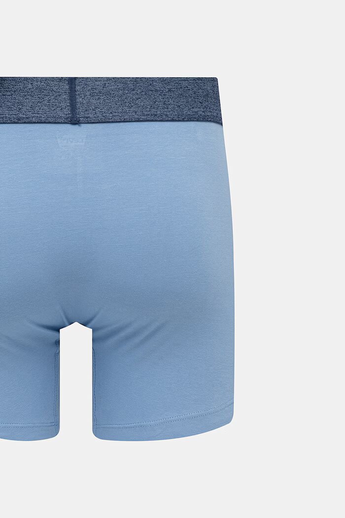 Levi's Боксерки мъжки от памук с еластан 3 броя сини 37149-1242