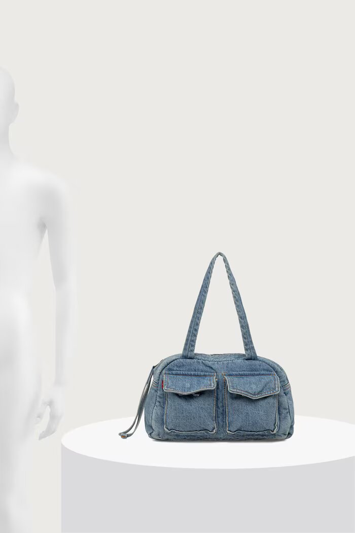 Levi's чанта дамска от деним BLAKE синя 007Z7