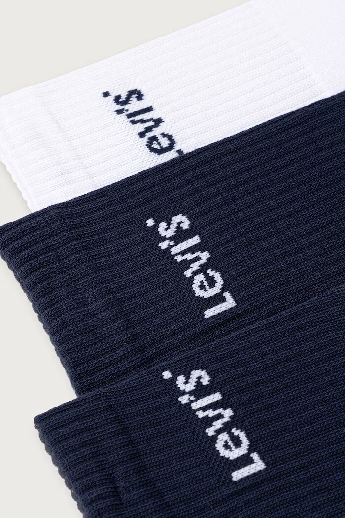Levi's чорапи 3 броя тъмносини 37157-1529