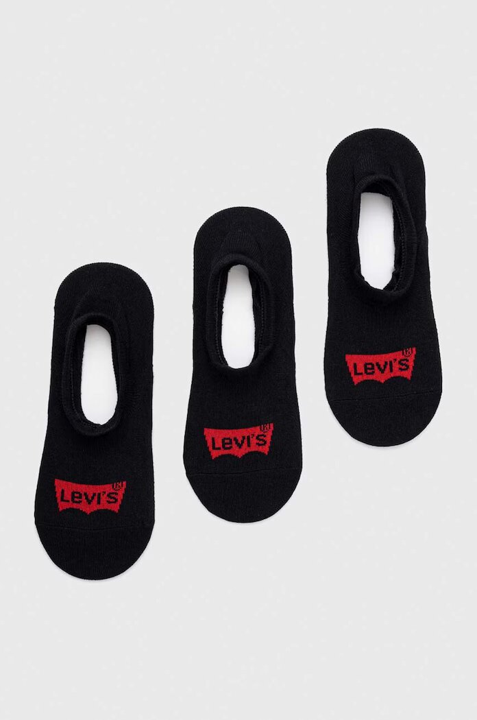 Levi's Чорапи (3 броя) в черно