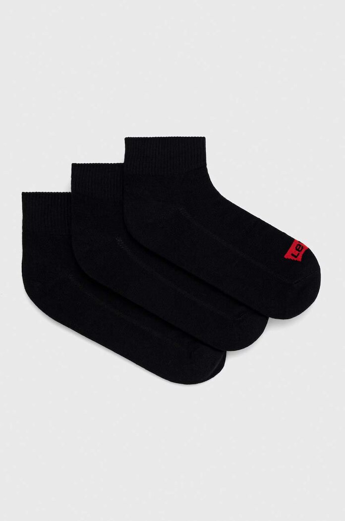 Levi's Чорапи (3 броя) в черно