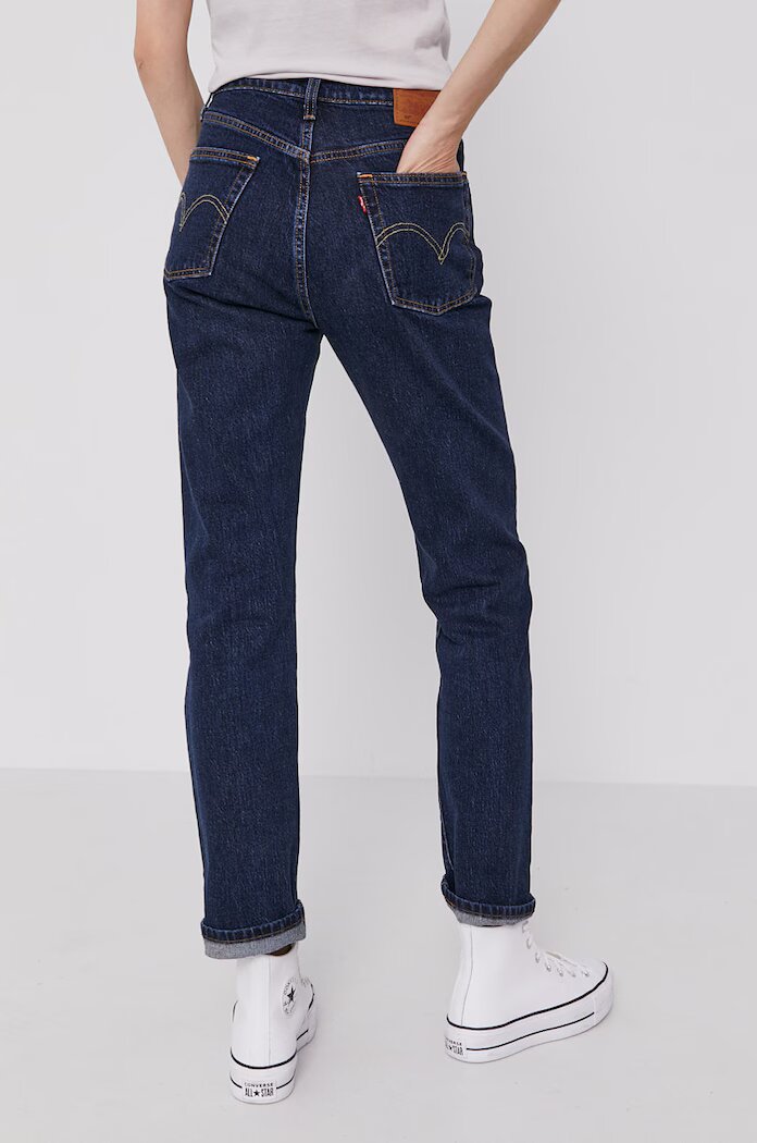 Levi's Дънки 501® CROP дамски с висока талия 36200.0179