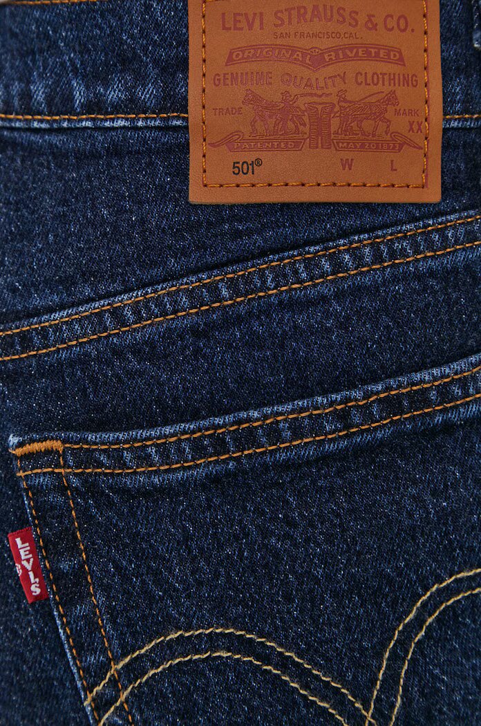 Levi's Дънки 501® CROP дамски с висока талия 36200.0179