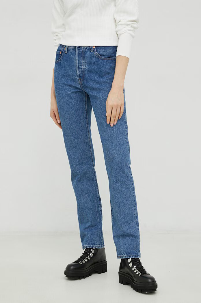 Levi's Дънки 501® JEANS FOR WOMEN с висока талия 12501.0438