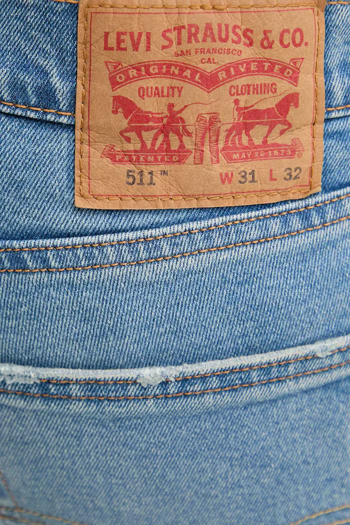 Levi's Дънки 511™ SLIM мъжки в синьо 04511 04511.4781