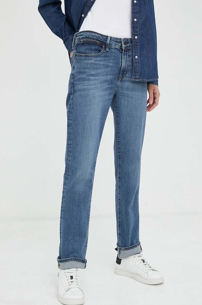 Levi's Дънки 712 SLIM WELT POCKET в синьо A6199.0003