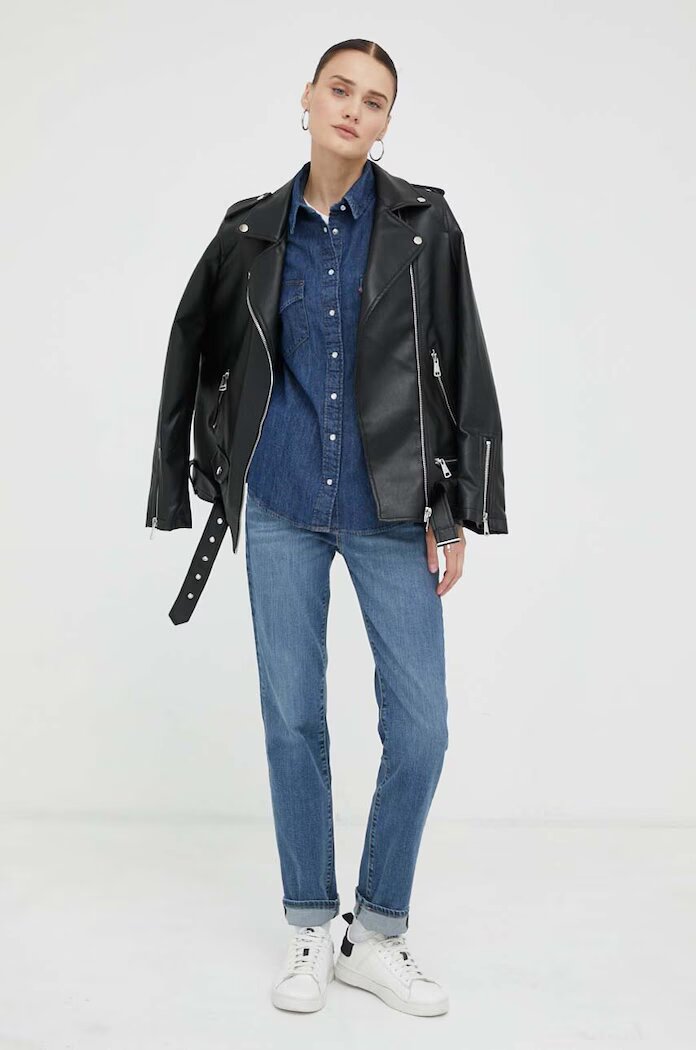 Levi's Дънки 712 SLIM WELT POCKET в синьо A6199.0003