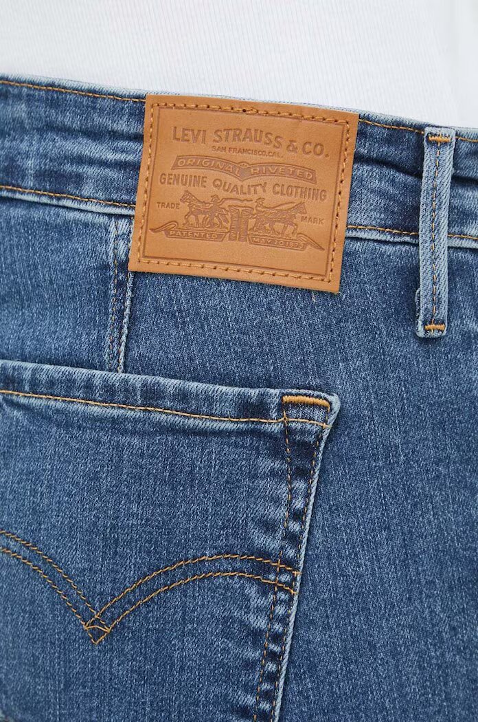 Levi's Дънки 712 SLIM WELT POCKET в синьо A6199.0003
