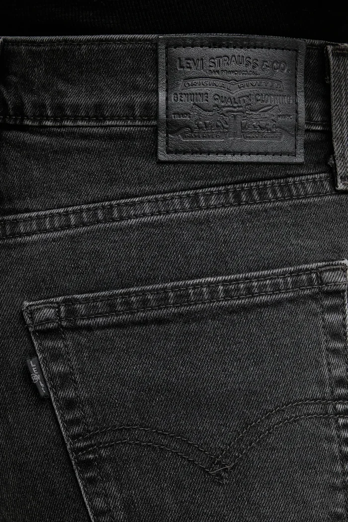 Levi's Дънки 728 HR WIDE LEG в черно 0039B