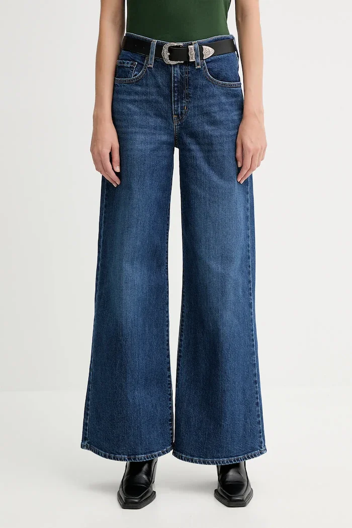 Levi's Дънки 728 HR WIDE LEG в синьо 0039B 0039B.0004