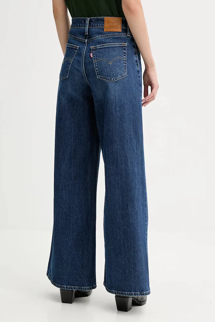 Levi's Дънки 728 HR WIDE LEG в синьо 0039B 0039B.0004