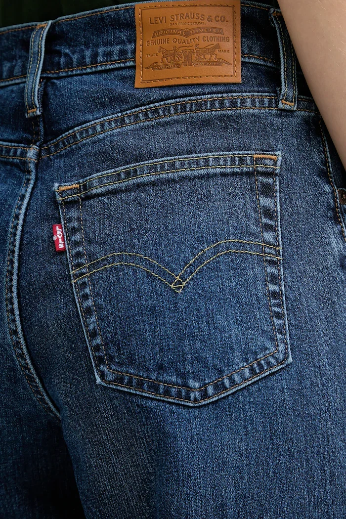 Levi's Дънки 728 HR WIDE LEG в синьо 0039B 0039B.0004